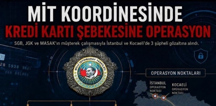 MİT’ten Kredi Kartı Şebekesine Operasyon: 3 Gözaltı?v=1