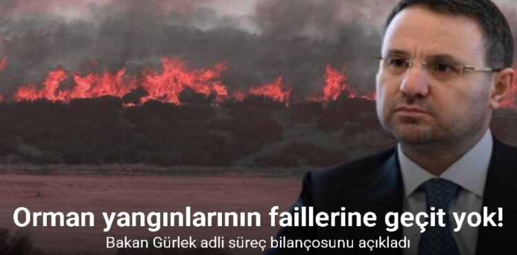 Bakan Gürlek: 