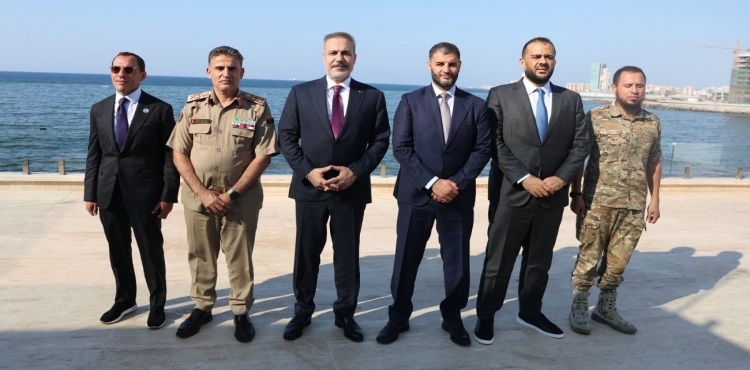 Dışişleri Bakanı Fidan, Libya Başbakanı Ulusal Güvenlik Danışmanı Dibeybe ile bir araya geldi