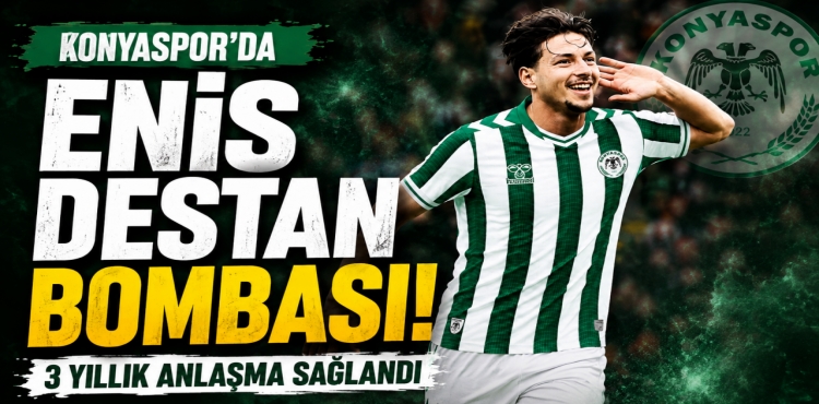 Konyaspor'da Enis Destan Bombası